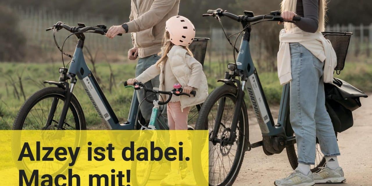 Alzey radelt wieder los: STADTRADELN 2026 startet mit Touren, Aktionen und Wettbewerb