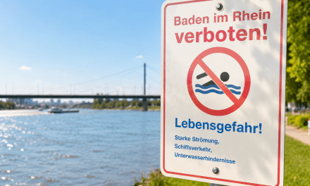 DLRG warnt eindringlich: Baden im Rhein kann tödlich enden