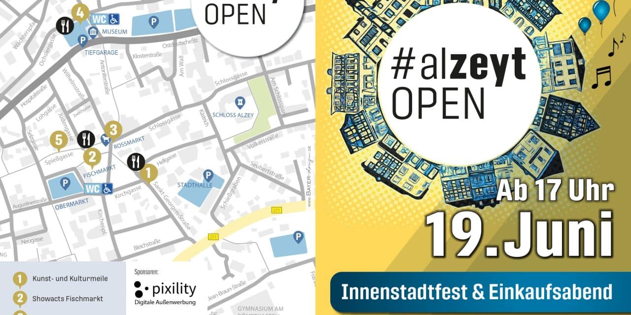 Eine Stadt, eine Nacht, unzählige Erlebnisse: Alzey(t) Open 2026