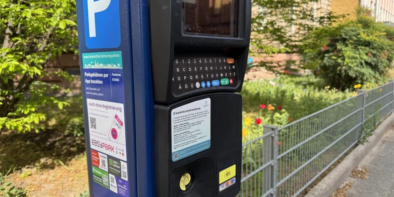 Frankenthal passt Parkregelungen zum 1. Juli an