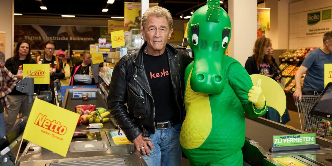 Peter Maffay unterstützt Kinderhilfsprojekt: Ehrenamtlicher Kasseneinsatz bei Netto in München