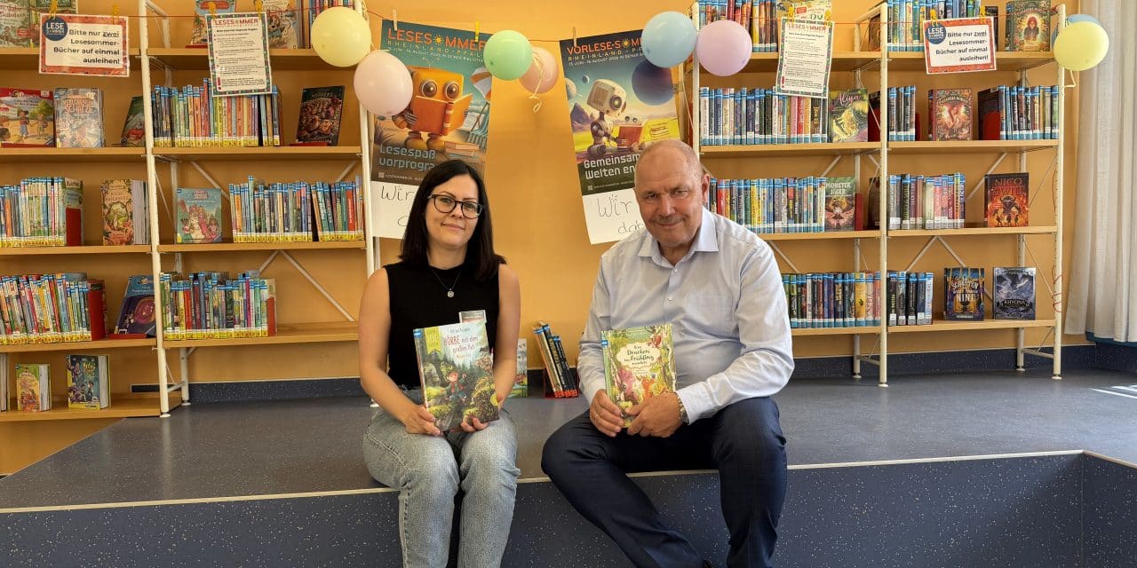 Vorlese- und Lesesommer in Worms gestartet – Kinder stürmen die Stadtbibliothek