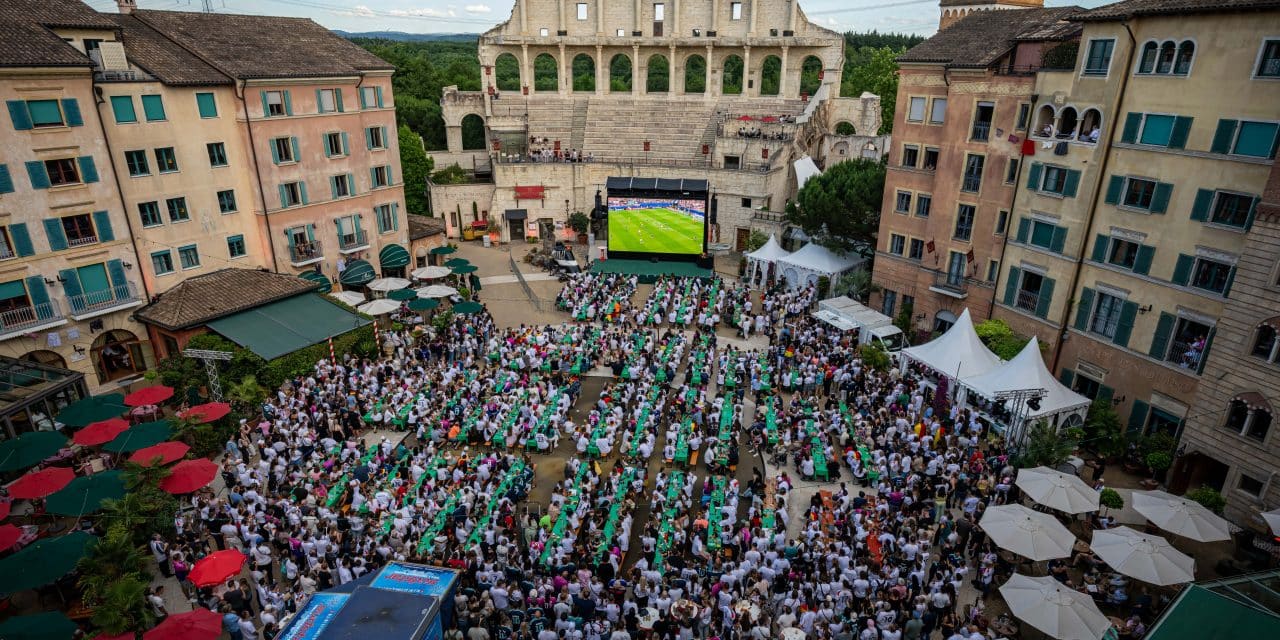 WM-Fieber im Europa-Park: Colosseo wird zur Fußball-Arena