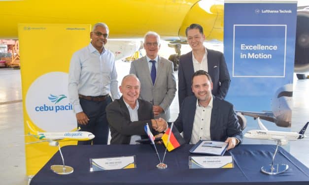 Cebu Pacific und Lufthansa Technik verlängern Zusammenarbeit bei Triebwerkswartung