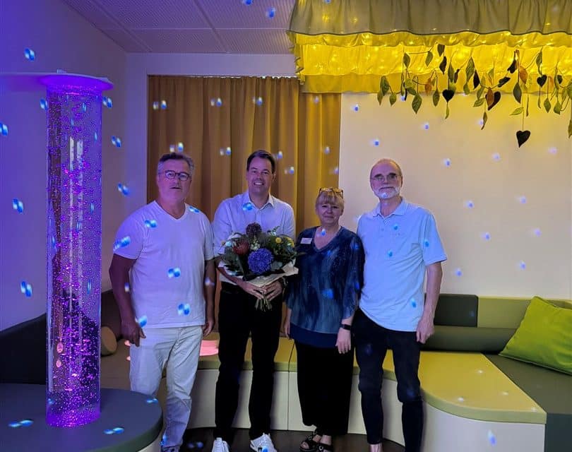 Neuer Snoezelenraum erweitert therapeutisches Angebot der Stadtklinik Frankenthal