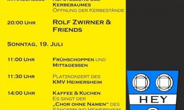Heimersheimer Kerb 2026 – Drei Tage Tradition, Musik und geselliges Miteinander