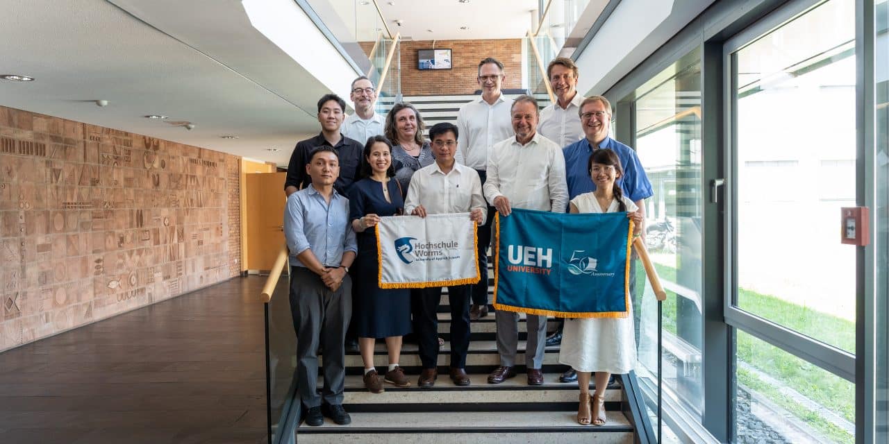 Hochschule Worms vertieft Partnerschaft mit Vietnam