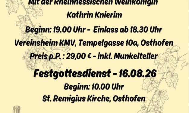 75 Jahre Musik, Gemeinschaft und Leidenschaft – Kirchenmusikverein Osthofen feiert großes Jubiläum