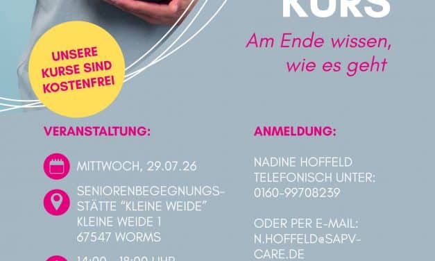 „Letzte-Hilfe“-Kurs vermittelt Wissen und Sicherheit im Umgang mit Sterben und Abschied