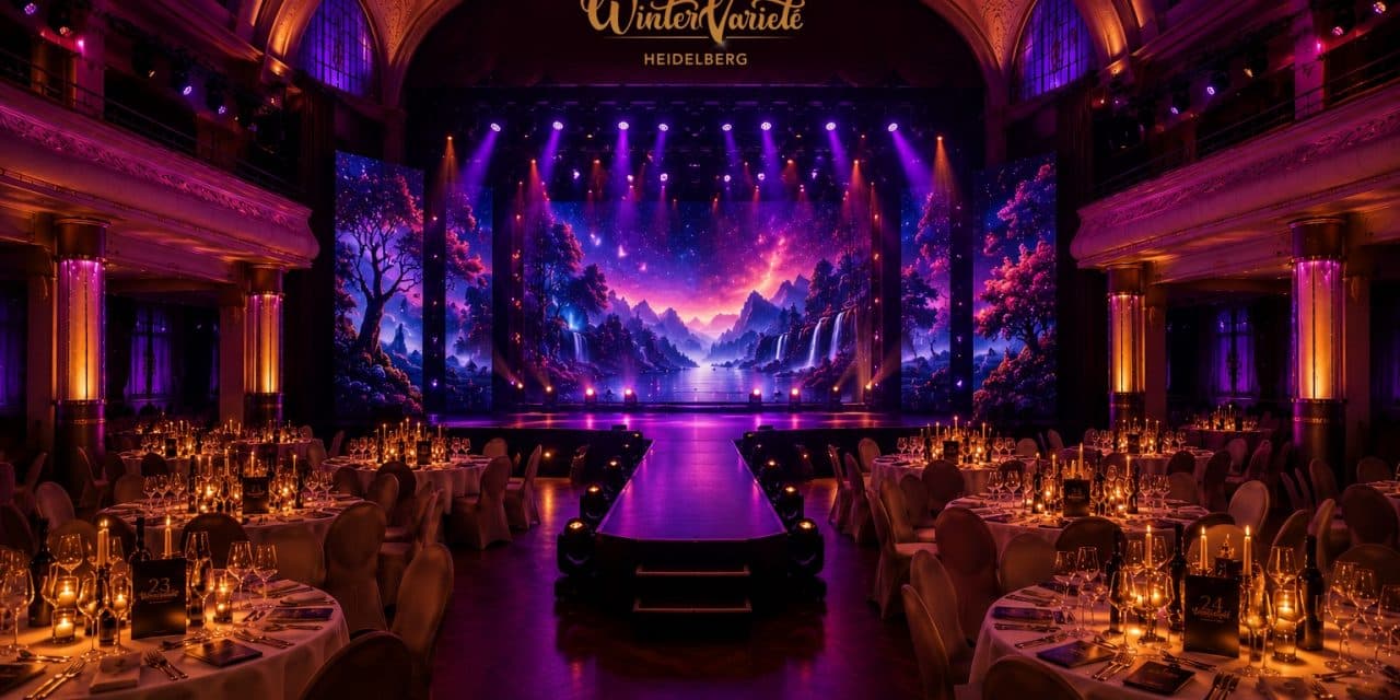WinterVarieté zieht nach Leimen: Festhalle wird neues Zuhause der beliebten Dinnershow